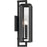 Kichler Kroft 2 Light 21" Outdoor Wall Light, Textured Black/Clear