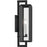 Kichler Kroft 2 Light 24" Outdoor Wall Light, Textured Black/Clear