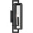 Kichler Kroft 2 Light 24" Outdoor Wall Light, Textured Black/Clear