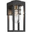 Kichler Hone 1 Light Outdoor Wall Light, Small, Textured Black/Clear