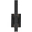 Kichler Nocar 1 Light Outdoor Wall Light, Small, Black/Acrylic Etched
