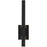 Kichler Nocar 1Lt Outdoor Wall Light, Medium, Black/Acrylic Etched