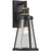 Kichler Talman 1 Light Outdoor Wall Light, Medium, Black/Clear
