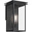 Kichler Arkville 1 Light Outdoor Wall Light, Medium, Black/Seeded
