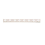 Kichler Linear Bath 48in 8-Light Vanity Light | Chrome Steel | Bathroom Vanity | 48 x 4.5 in | Model 628CH