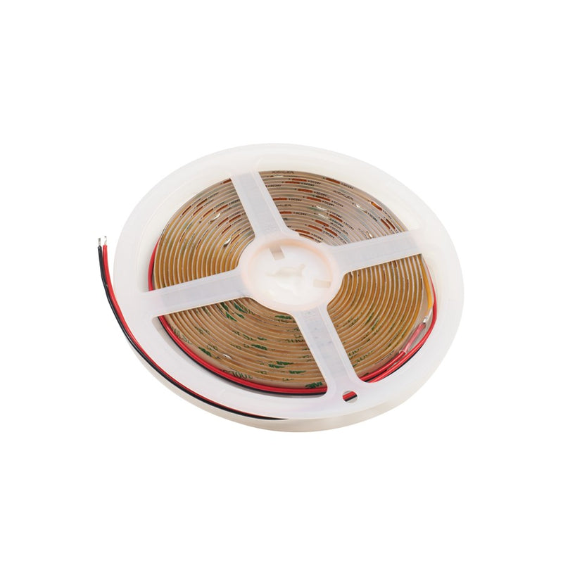 Kichler 6T Series 192in COB Dry Tape Light High 2700K | White Plastic LED Strip | Kitchen & Living Room Accent | 235 lm, 2700K | Model 6COB116H27WH