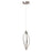 Kichler Meridian 1 Light 8" LED Mini Pendant, Chrome - 83387