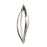 Kichler Meridian 1 Light 8' LED Mini Pendant, Brushed Nickel