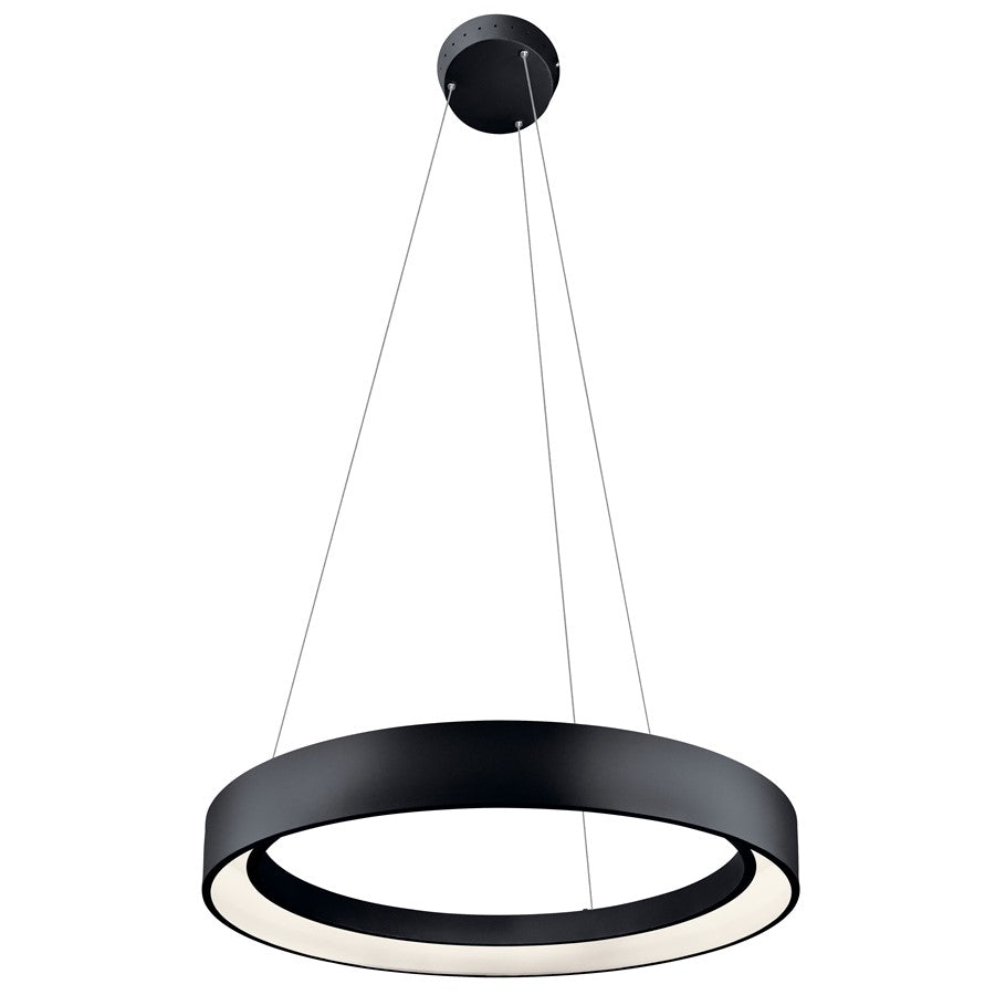 Kichler Fornello 1 Light 3" LED Pendant, Textured Black - 83455