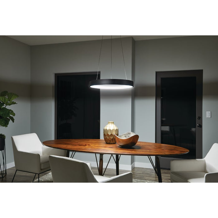 Kichler Fornello 1 Light 3" LED Pendant, Textured Black