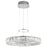 Kichler Annette 1 Light 26" LED Pendant, Chrome/Clear Optical Crystal - 83625