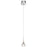Kichler Kabru 1 Light LED Mini Pendant, Chrome - 83721