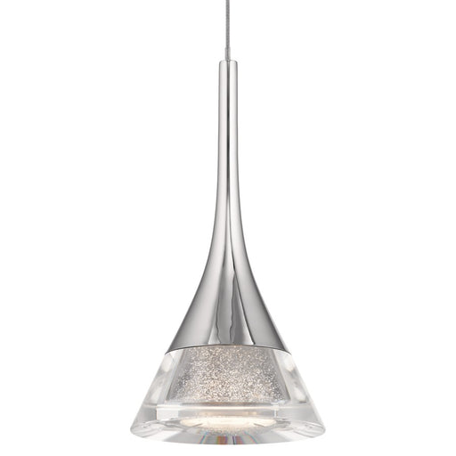 Kichler Kabru 1 Light LED Mini Pendant, Chrome