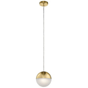 Kichler Moonlit LED Pendant, Champagne Gold