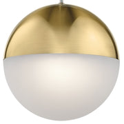 Kichler Moonlit LED Pendant, Champagne Gold