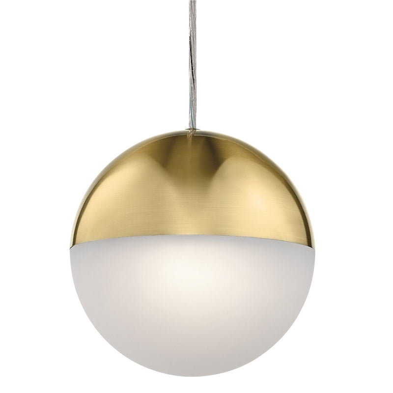 Kichler Moonlit LED Pendant, Champagne Gold