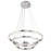 Kichler Opus 3 Light Chandelier Multi Tier, Chrome - 83863