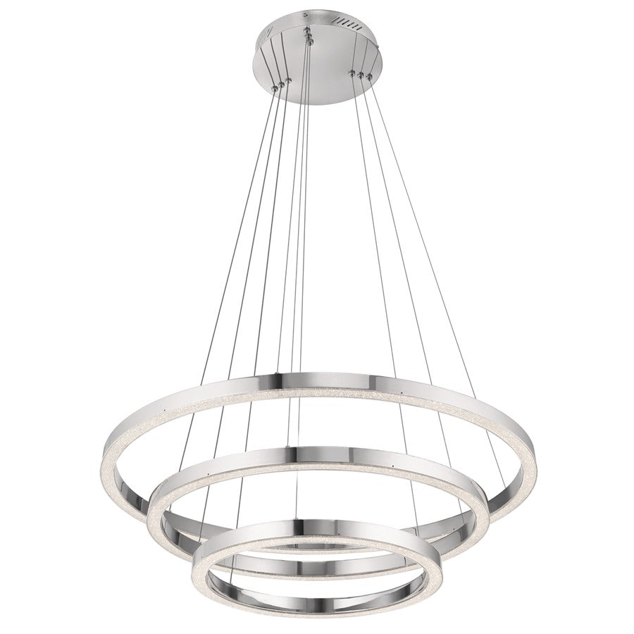 Kichler Opus Chandelier, LED, Chrome