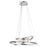 Kichler Opus 3 Light Chandelier Multi Tier, Chrome