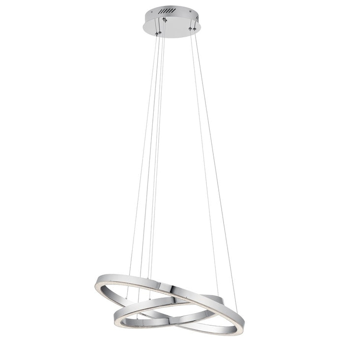 Kichler Opus Chandelier, LED, Chrome