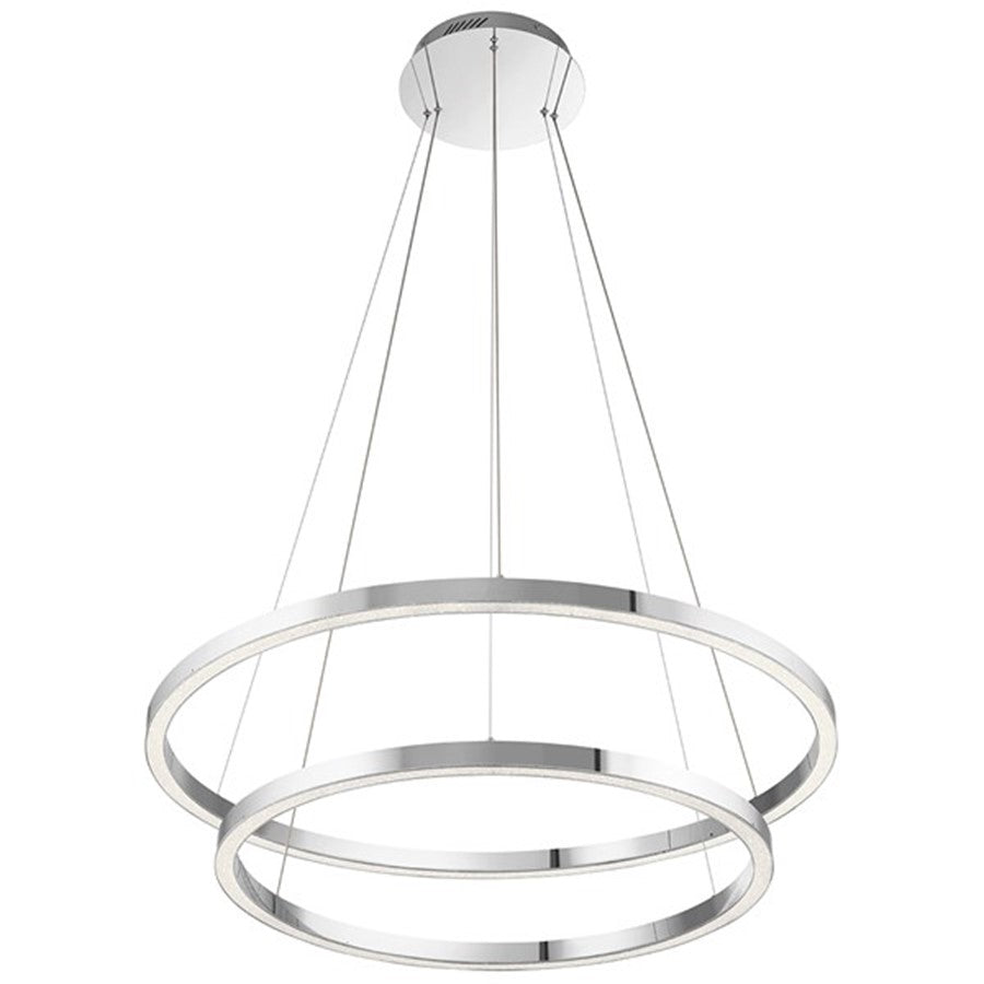 Kichler Opus 2 Light Pendant, Chrome - 83866