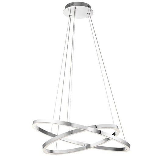 Kichler Opus 2 Light Pendant, Chrome
