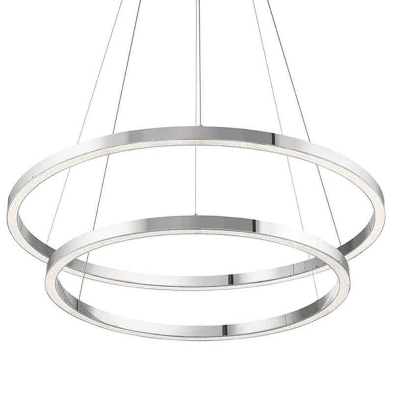 Kichler Opus 2 Light Pendant, Chrome