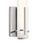 Kichler Traverso 1 Light Wall Sconce, Chrome/Satin Etched Opal