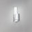 Kichler Traverso 1 Light Wall Sconce, Chrome/Satin Etched Opal