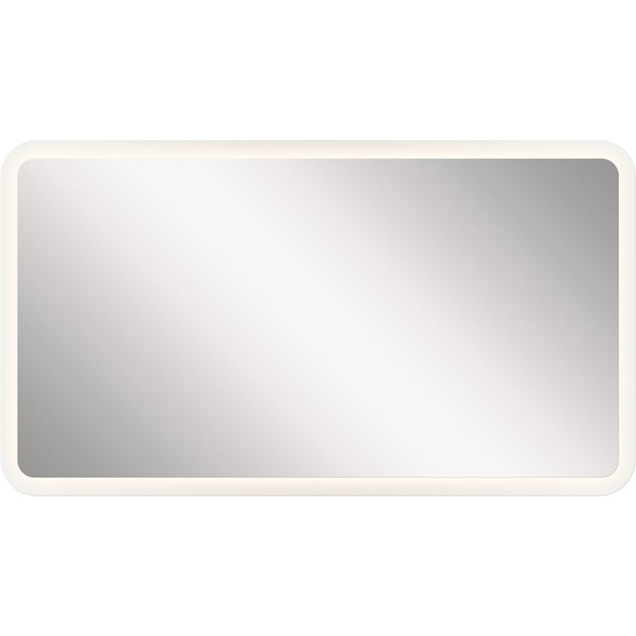 Kichler Signature LED Mirror, Frosted Edge