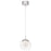 Kichler Lexi 1 Light LED Mini Pendant, Chrome/Clear - 84010