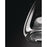 Kichler Zin 1 Light Teardrop Mini Pendant, Chrome/Smoked