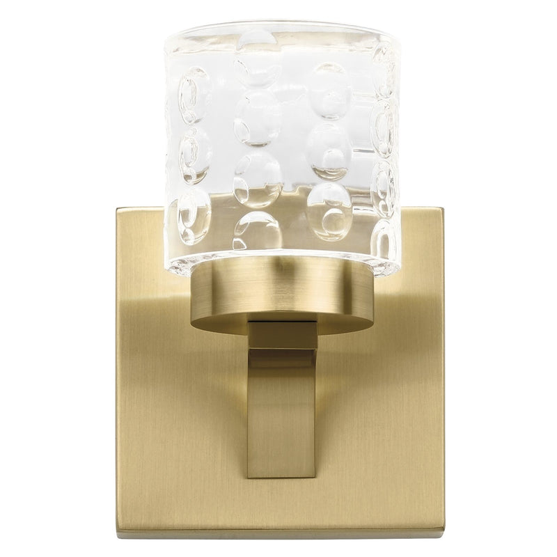 Kichler Wall Sconce LED, Champagne Gold