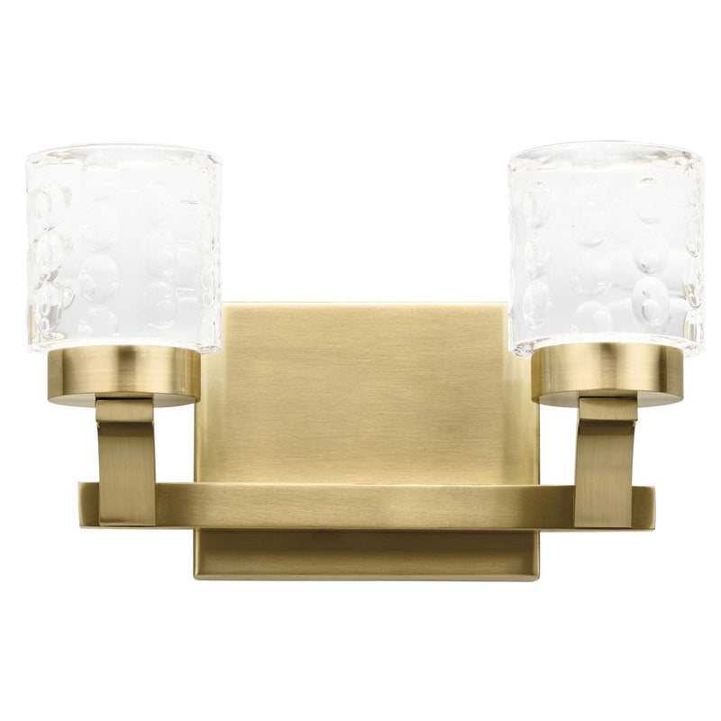 Kichler 2 Light Bath LED, Champagne Gold