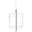 Kichler Viho 2 Light LED Chandelier Foyer, Polished Nickel