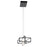 Kichler Vega 3 Light Chandelier Linear, Matte Black