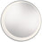Kichler Optice Offset Round Lighted Mirror, Chrome/Mirror