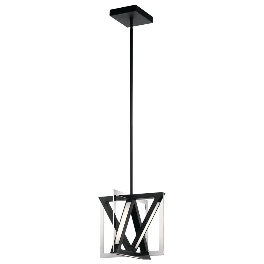 Kichler Axis LED Pendant, Matte Black