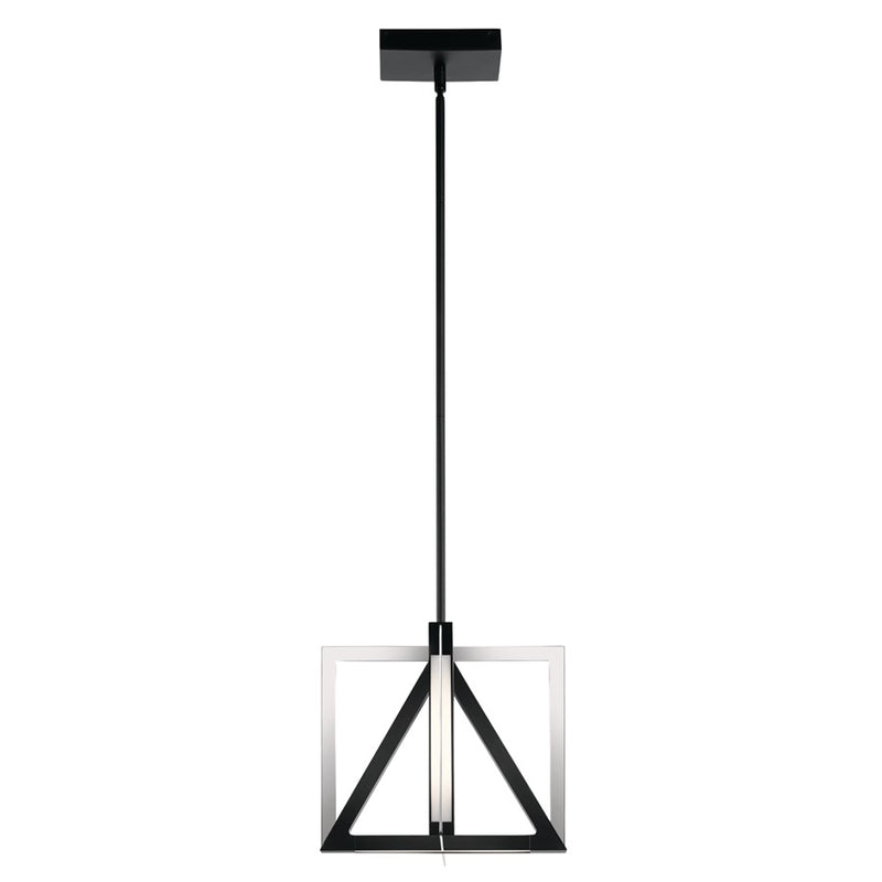 Kichler Axis 5 Light LED Pendant, Matte Black