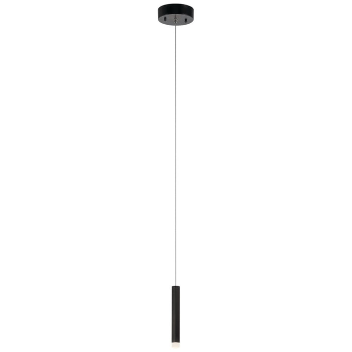 Kichler Soho 1 Light LED Mini Pendant, Black - 84109