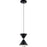 Kichler Kordan 2 Light 11" Mini Pendant, Matte Black - 84112