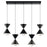 Kichler Kordan 10 Light Pendant, Matte Black