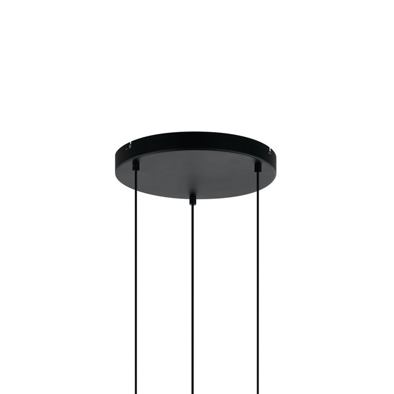 Kichler Kordan 6 Light Cluster Pendant, Matte Black - 84114