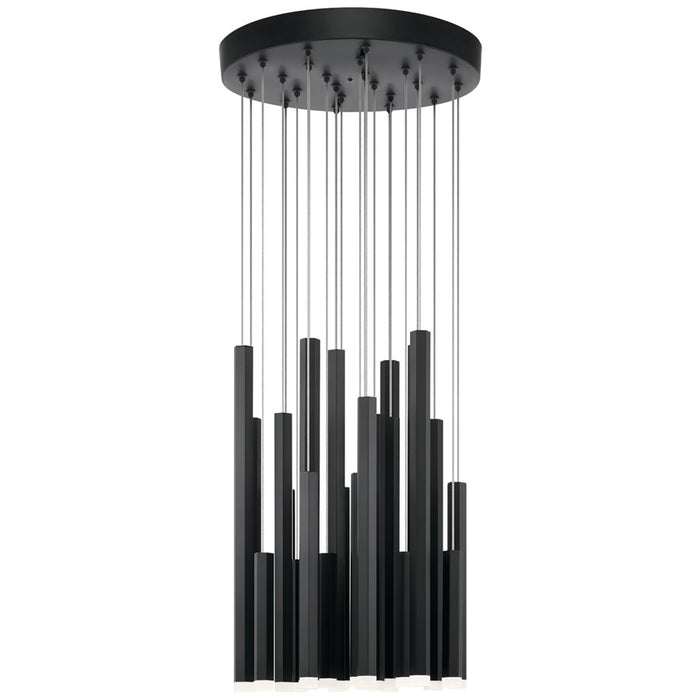 Kichler Soho 24 Light Cluster Pendant, Black