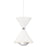 Kichler Kordan 2 Light 9" Mini Pendant, Matte Black