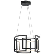 Kichler Melko 9 Light 24" Pendant, Black - 84133