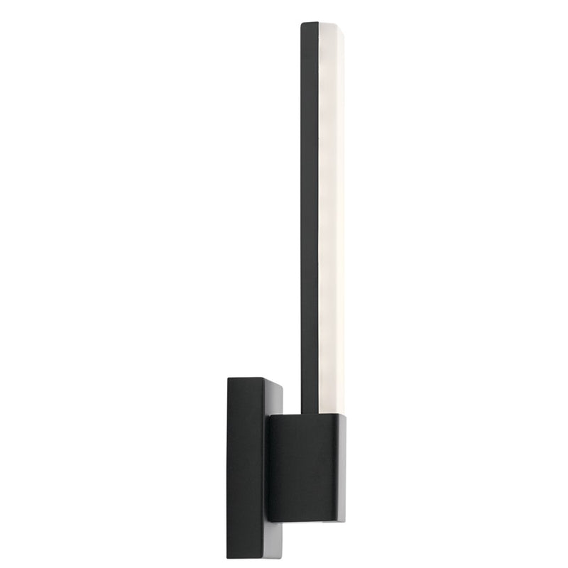 Kichler Neltev 2 Light 15" LED Wall Sconce, Matte Black
