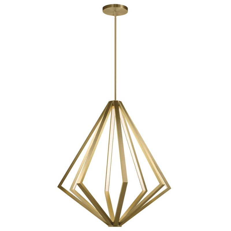 Kichler Everest Chandelier, LED, Champagne Gold