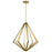 Kichler Everest Chandelier, LED, Champagne Gold