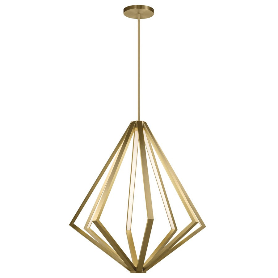 Kichler Everest Chandelier, LED, Champagne Gold
